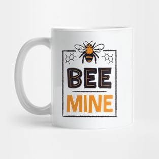 Bee Mine | Cute Valentine's Day Bee Mug